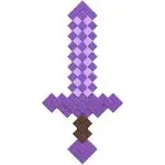 Mattel Minecraft Role-Play Battle Toy Accessory Collection with Pixelated Design