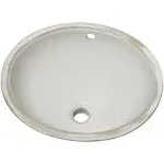 American Standard 0495.221.020 Ovalyn Undermount Bathroom Sink - White