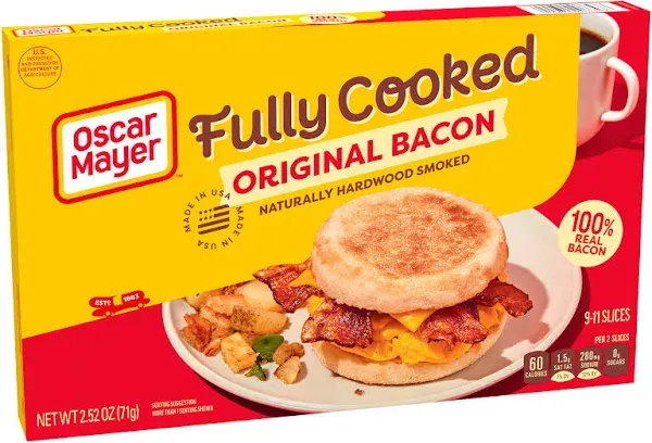 Oscar Mayer Bacon Original Fully Cooked