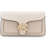 Coach Tabby Chain Leather Clutch Bag