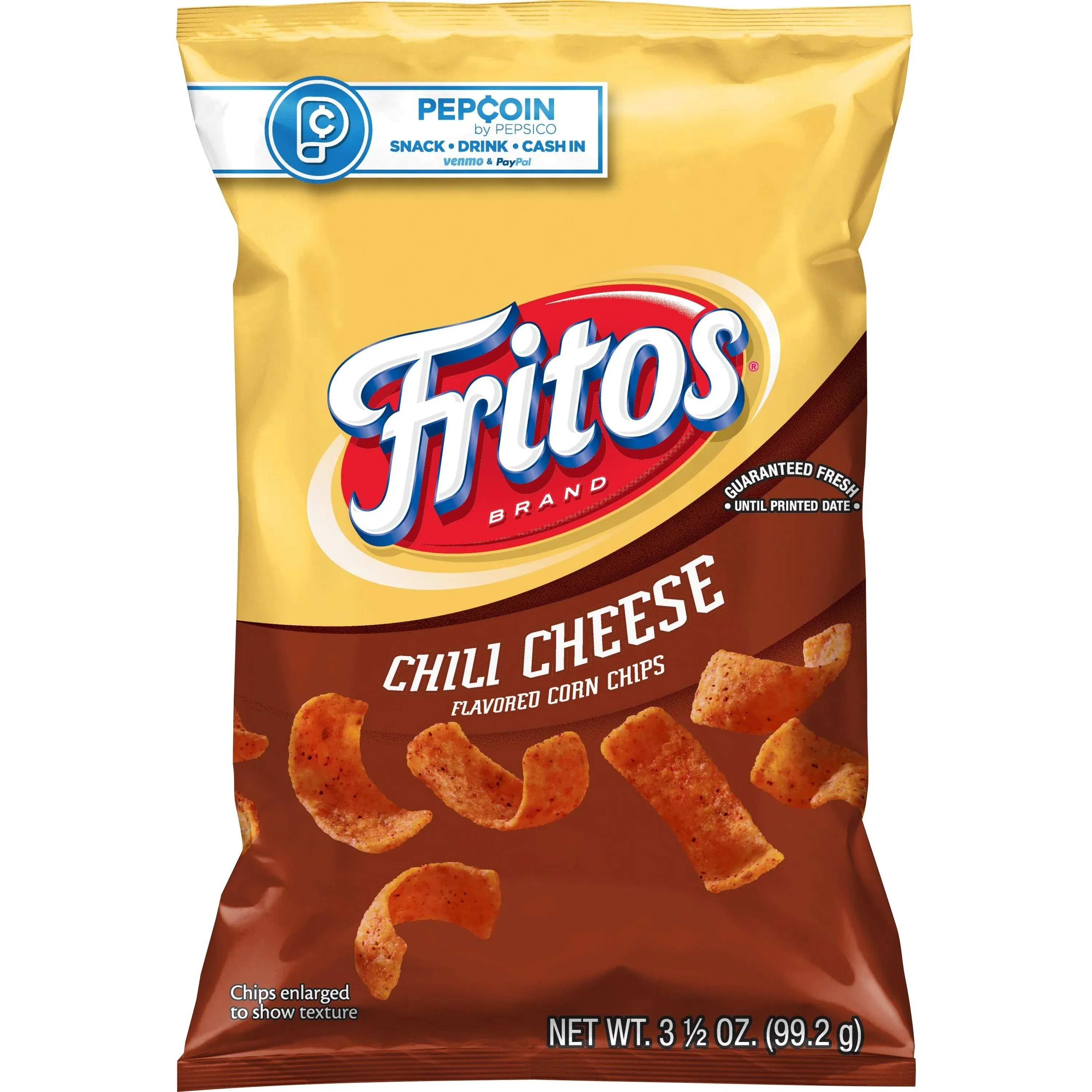 Fritos Corn Chips, Chili Cheese Flavored - 3.5 oz