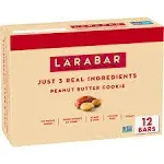 Larabar Fruit & Nut Bar, Peanut Butter Cookie, - 12 pack, 1.7 oz bars