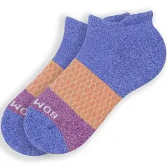 Bombas Women's Originals Ankle Socks, (Grey/Blue)