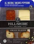 Hillshire Small Plates, Uncured Pepperoni/White Cheddar Cheese/Toasted Rounds - 2.76 oz