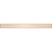 Ekena Millwork MLDA12X47MNCAL Manchester Fretwork Pierced Moulding, 12"H, Alder