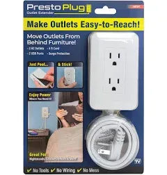 Presto Plug Outlet Extender