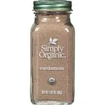 Simply Organic Cardamom - 2.82 oz