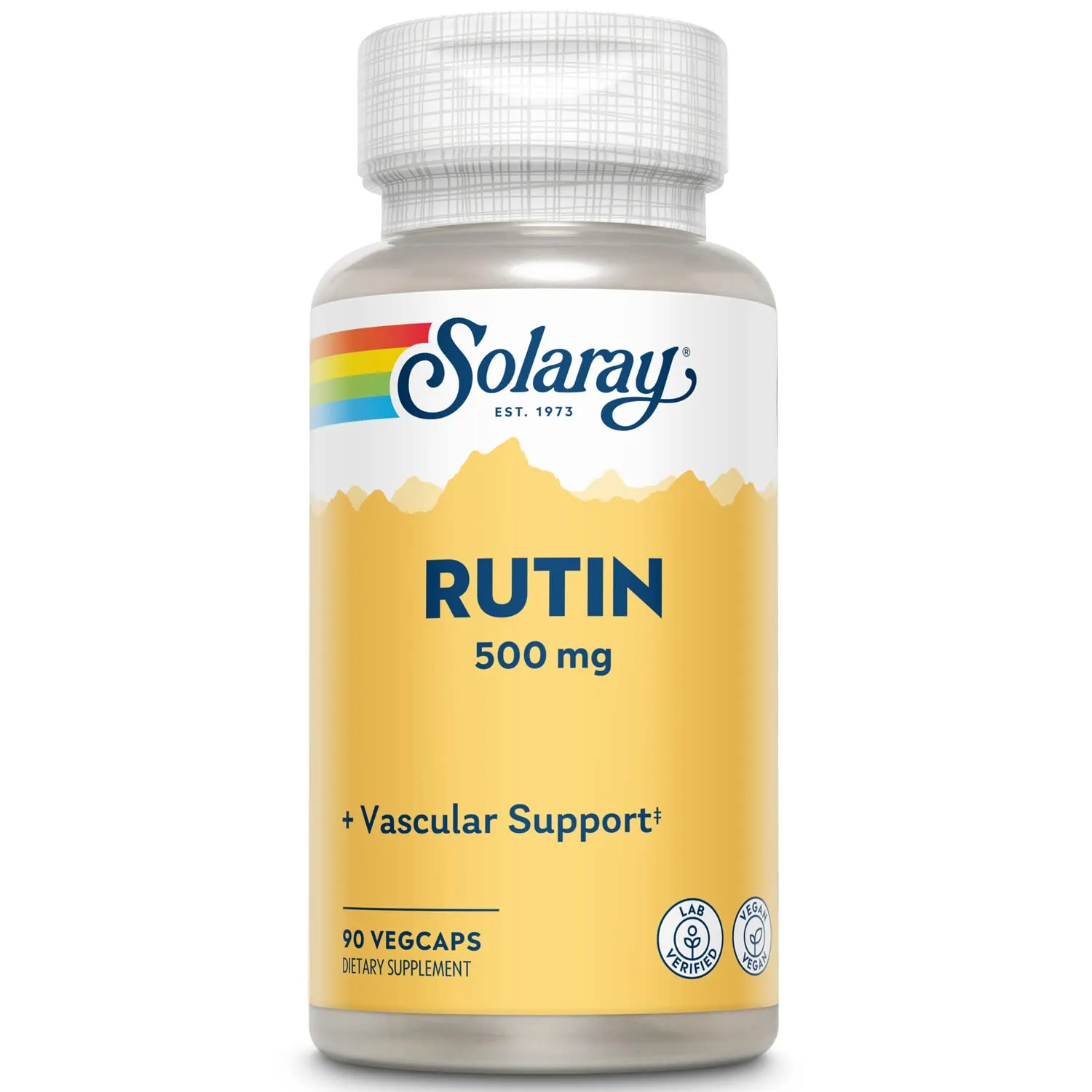 Solaray Rutin 500 MG 90 VegCaps