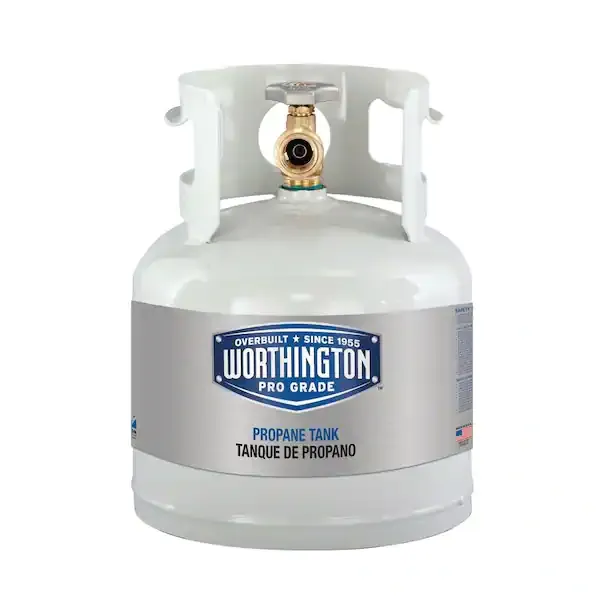 Worthington 4.25 lbs. Empty Steel Propane Tank