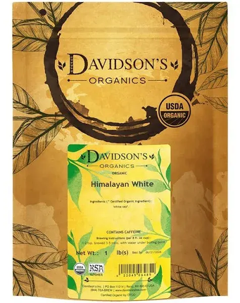 Davidson's Organic Himalayan White Loose Leaf Tea