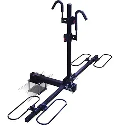 Swagman 64663 Traveler XC2 Bike Rack 2 Bikes 2&#034; Hitches RV Bumpers Frame Mount