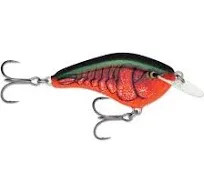 New Rapala OGS-6 Red Crawdad Slim 6 OG Series 1/2 oz Crankbait 6 Feet OGS06 RCW