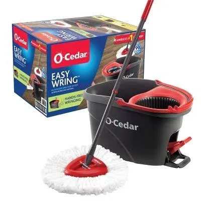 O-Cedar EasyWring Spin Mop Bucket System