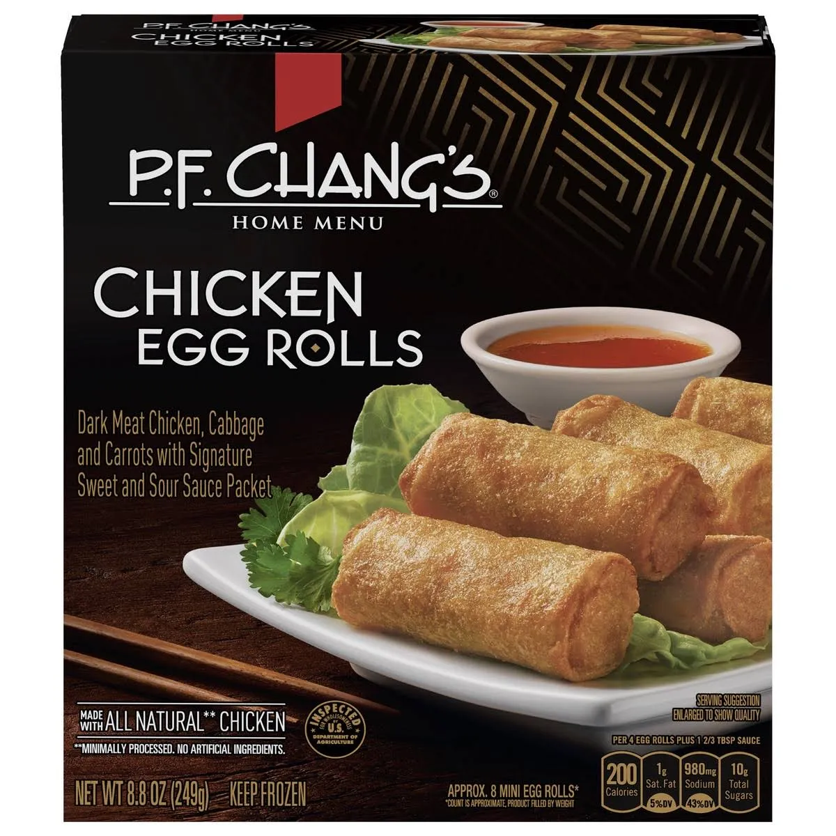 P.F. Chang's Home Menu Chicken Egg Rolls (8.8 oz)