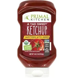 Primal Kitchen A Tad Sweet Ketchup Sweetened with Honey 18.5oz.