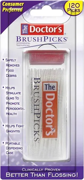 Doctor's BrushPicks Interdental Toothpicks