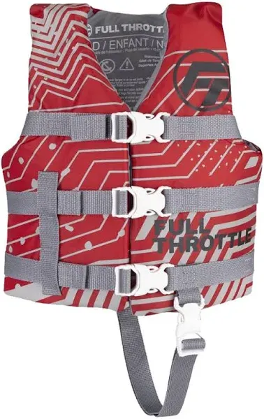 Full Throttle Youth Nylon CGA Approved Life Jacket