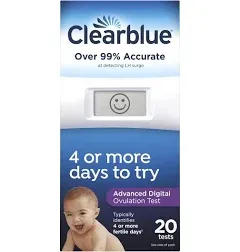 Clearblue Easy Digital Ovulation Test - 20 count