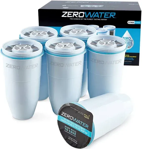 Zerowater 5 Stage Ion Exchange Replacement Water Filter