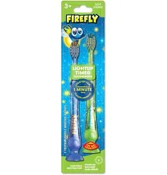 Firefly Kids Light-Up Timer Soft Toothbrush