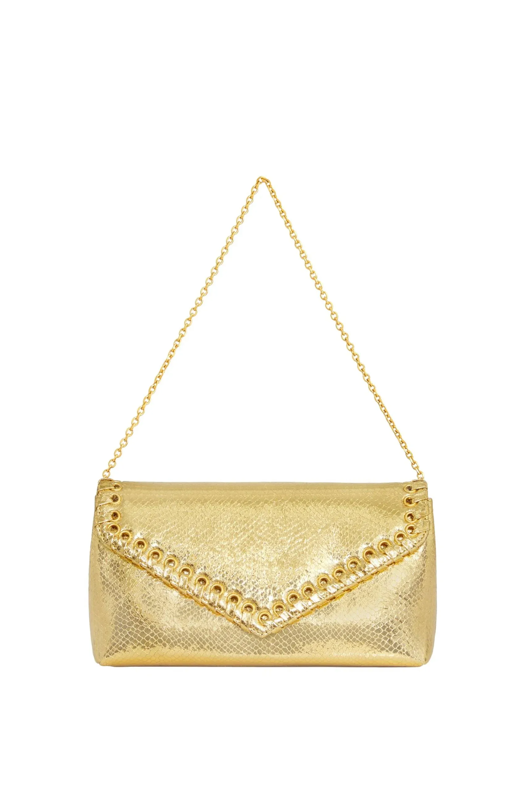 Rebecca Minkoff | Whip Clutch | Gold