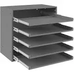 DURHAM 305B-95 Heavy Duty Bearing Rack, Steel, Gray