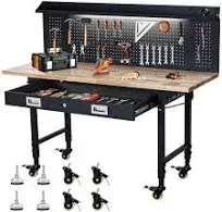 ACONEE 60" Adjustable Workbench