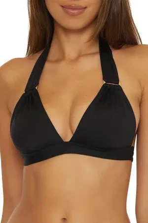 Monaco Ring Halter Bikini Top 