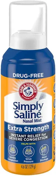 Arm & Hammer Simply Saline Extra Strength Nasal Mist