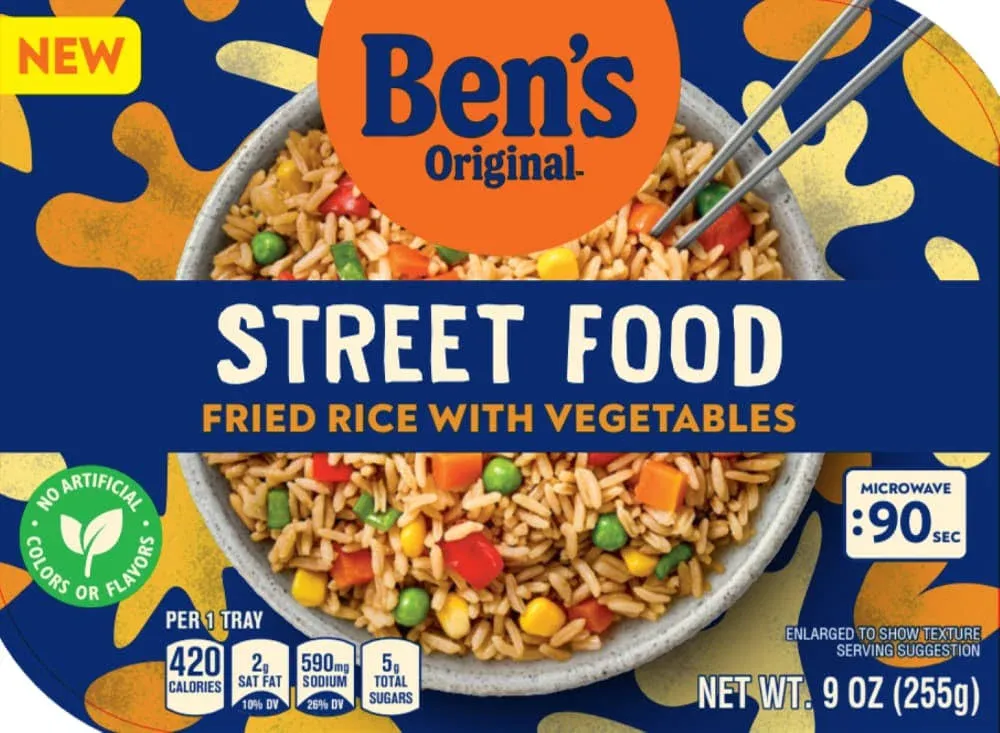 Ben's Original Street Food Fried Rice with Vegetables