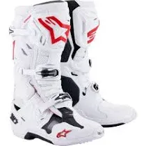 Alpinestars 2010520-20-10 Tech 10 Supervented Boots White Sz 10