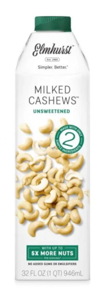 Elmhurst Unsweetened Milked Cashews (32 fl oz)