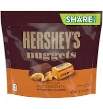 Hershey's Nuggets Milk Chocolate with Toffee and Almonds, Share Pack - 10.2 oz