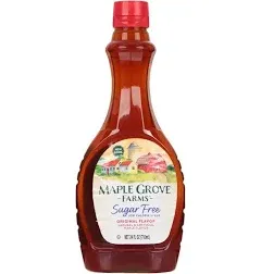 &#034;Maple Grove Farms Syrup Sugar Free 24 Ounce