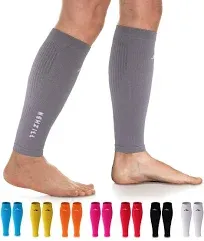 Newzill Compression Calf Sleeves (20-30mmHg) for Men & Women Perfect Option to Compression Socks for Running Travel Nursing