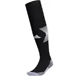 Adidas Team Speed 4 OTC Socks, Black-White / M