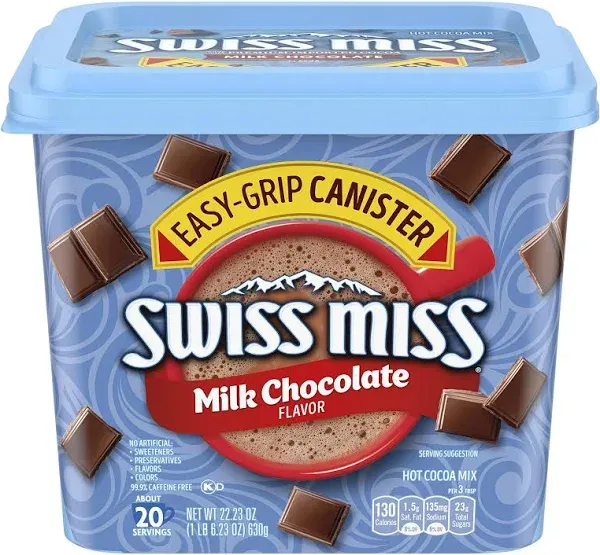 Swiss Miss Milk Chocolate Flavor Hot Cocoa Mix, 1.38 oz. 50-Count