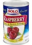 Solo Raspberry Filling 12 oz (Pack of 6)