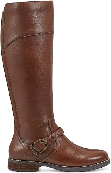 Earth Womens Mira Leather Tall Knee-High Boots