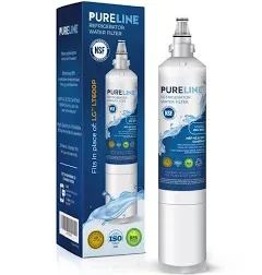 Pureline Refrigerator Water Filter Replacement for Kenmore 9990 & LG LT600P (2 Pack)