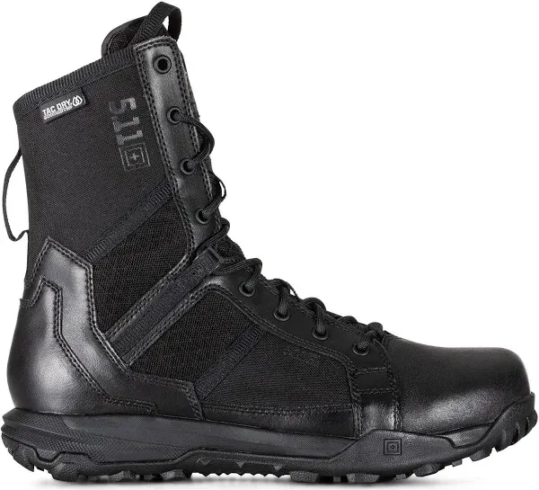 5.11 Tactical Men’s A/T All-Terrain 8” Leather Side Zip Boots, Style 12444