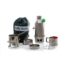 Kelly Kettle Trekker Kit (Stainless Steel)