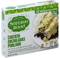 Saffron Road Chicken Enchiladas Poblano