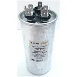 Packard Titan Pro Run Capacitor, Round, 35+5 Mfd, 440-370V, TRCFD355