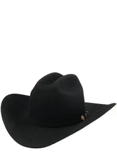 Stetson Men's 100x El Presidente Black Cowboy Hat