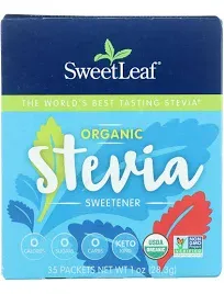 Sweetleaf Organic Stevia Sweetener