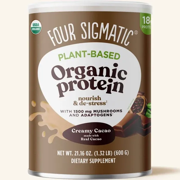 Four Sigmatic Plant-Based Protein Powder Creamy Cacao