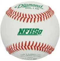 Diamond DOL-1 HS Official League Baseball NFHS NOCSAE (1 Dozen)