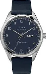 Men's Timex Waterbury Automatic Blue Watch TW2U11400