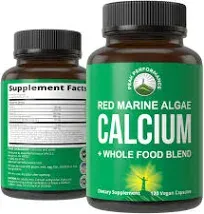 Peak Performance Raw Whole Food Vegan Calcium Supplement